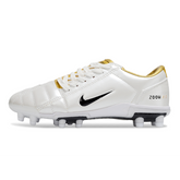 Nike Total 90 III FG White and Gold Kids' Football Boots